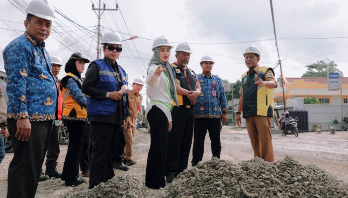 Wagub Jihan Nurlela Lakukan Groundbreaking Ruas Jalan Bandar Jaya-Mandala di Lampung Tengah, Dorong Pertumbuhan Ekonomi dan Peningkatan PAD