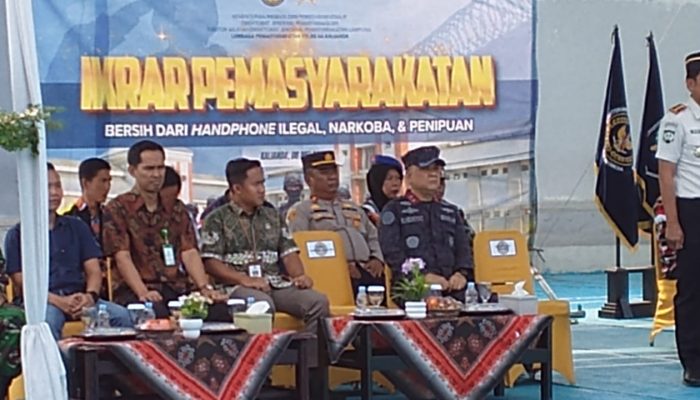 Lapas Kalianda Perketat Pengawasan, Razia Gabungan Berlangsung Kondusif